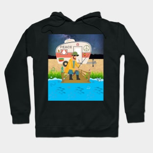 Crazy fisherman Hoodie